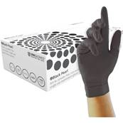 LARGE UNIGLOVES BLACK PEARL NITRILE GLOVES 100