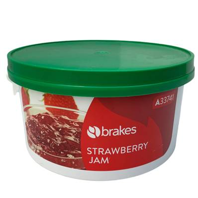 STRAWBERRY JAM 2.72KG SEEDLESS