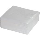 WHITE NAPKINS 30CM X 30CM 1PLY 1/4 FOLD 5000