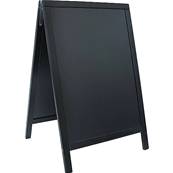 A FRAME OUTSIDE BLACK BOARD