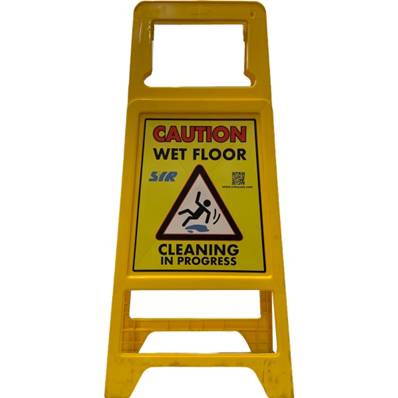 CAUTION WET FLOOR SIGN