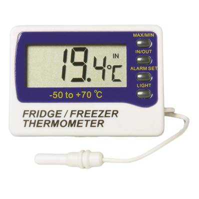 FRIDGE FREEZER THERMOMETER ROUND