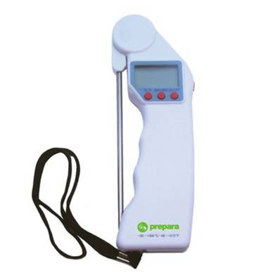 PREPARA ELETRONIC HAND HELD THERMOMETER WHITE