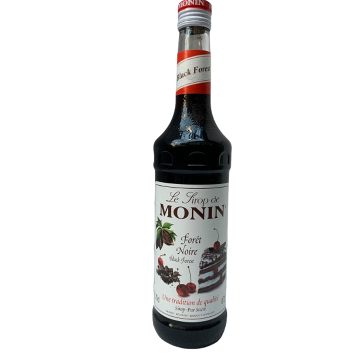 MONIN BLACK FOREST SYRUP 70CL