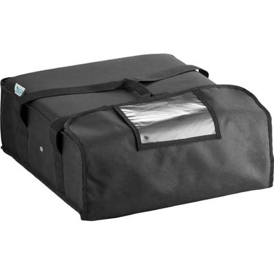 BLACK PIZZA DELIVERY BAG