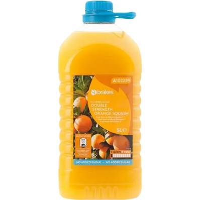 ORANGE CORDIAL 5 LITRES
