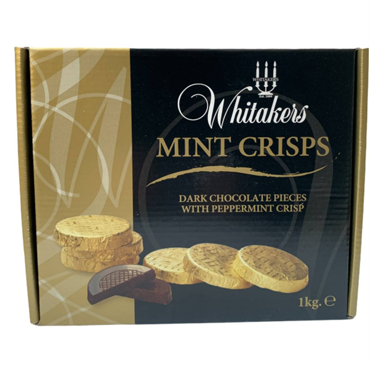 ROUND CHOCOLATE MINT CREAMS 2KG