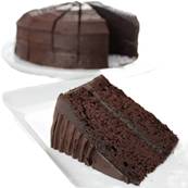 LUXURY CHOCOLATE FUDGE CAKE 16PTN