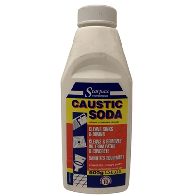 CAUSTIC SODA 500GM