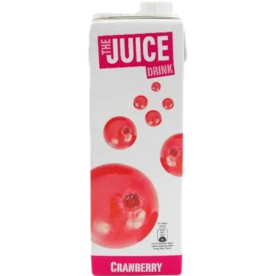 CRANBERRY JUICE 12 X 1LITRE