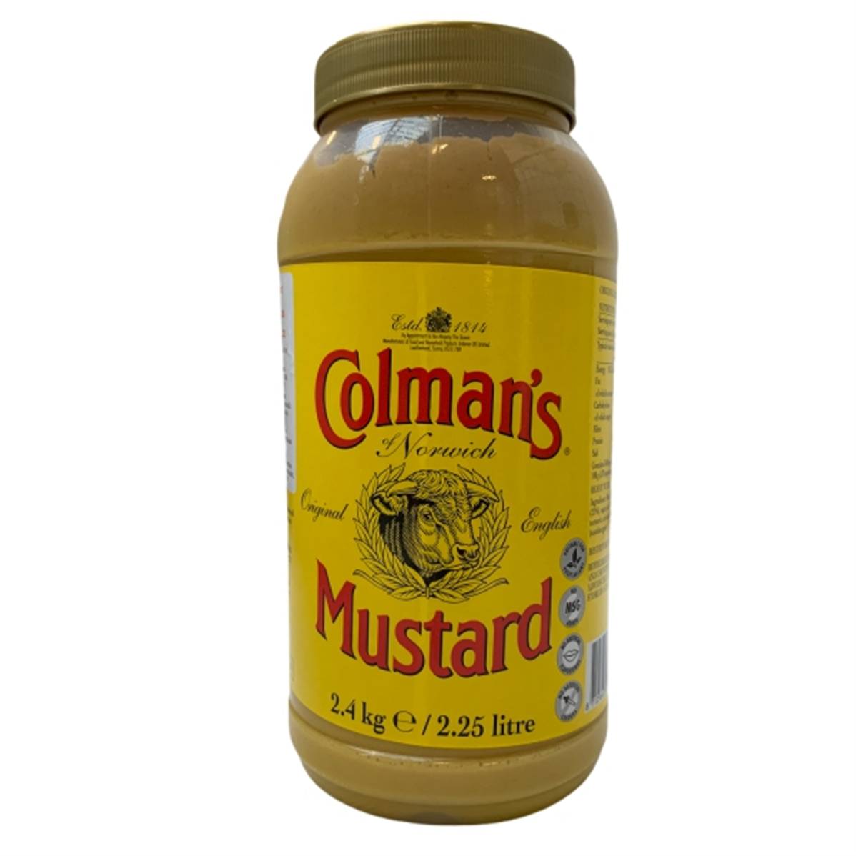 COLMANS ENGLISH MUSTARD 2.25L