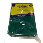 GREEN SCOURING PADS 10S