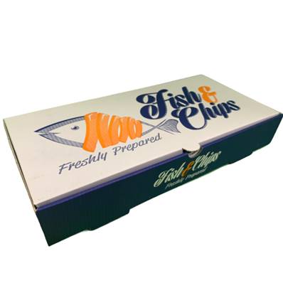 FISH AND CHIP BOX MEDIUM X 100