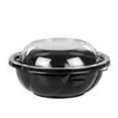 850CC PREMIUM BLACK SALAD BOWL X 300