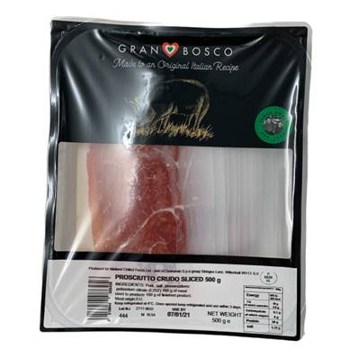 GRAN BOSCO PROSCIUTTO CRUDO 500GM