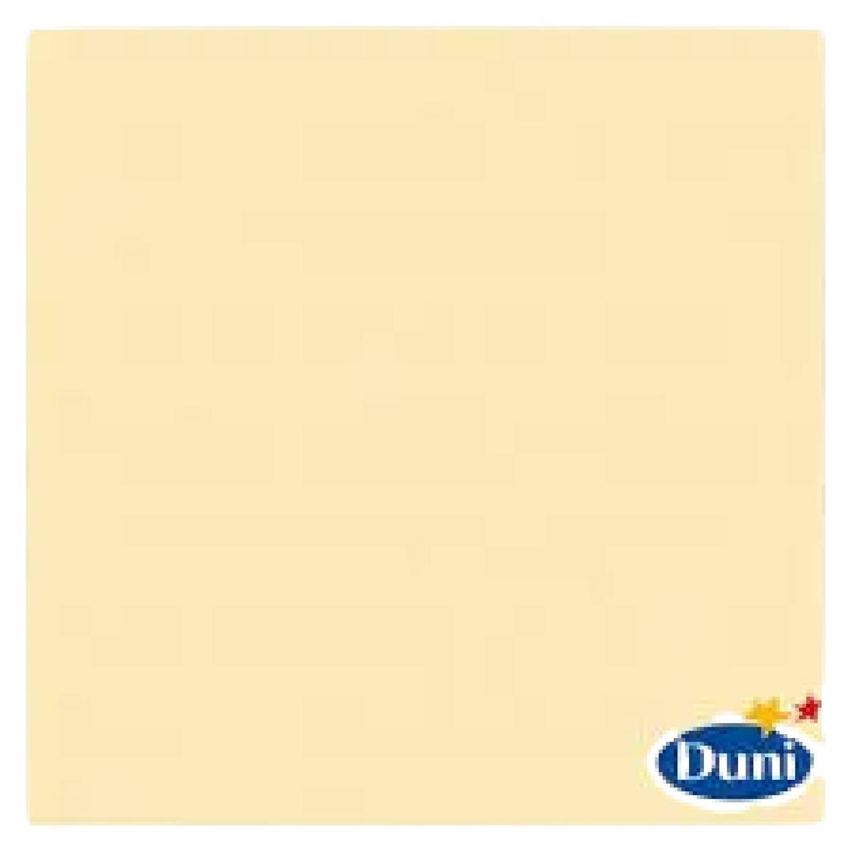 DUNISILK LINNEA CREAM TABLE COVER 120 X 120