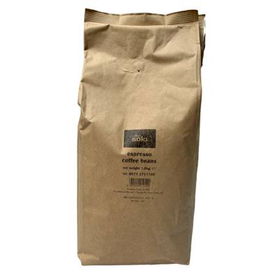 CAFFE SOLO SENTI LAMORE ESPRESSO COFFEE BEAN 1KG