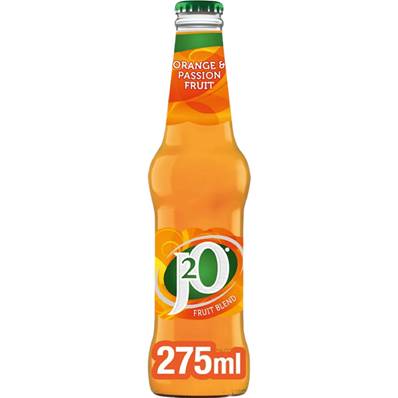 J20 ORANGE AND PASSIONFRUIT 24 X 275ML