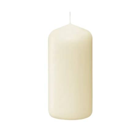 PILLAR CANDLE IVORY 50 X 100MM X 4