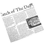 CATCH OF THE DAY GREASEPROOF 10 X 17 1 X500
