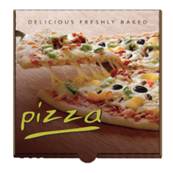Pack Of 100 Kraft Pizza Box 5 Inch