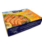 IQF QUEEN SCALLOPS IN HALF SHELL 20/30 ROE ON 1KG