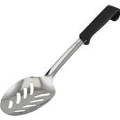 BUFFET PRO SERVING SPOON SLOTTED BLACK HANDLE 14 INCH