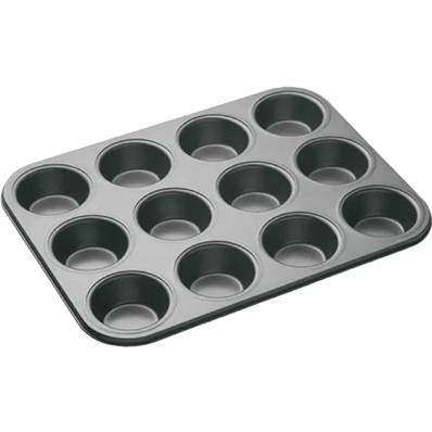 MC NON STICK 12 HOLE DEEP BAKING PAN 35 X 27CM