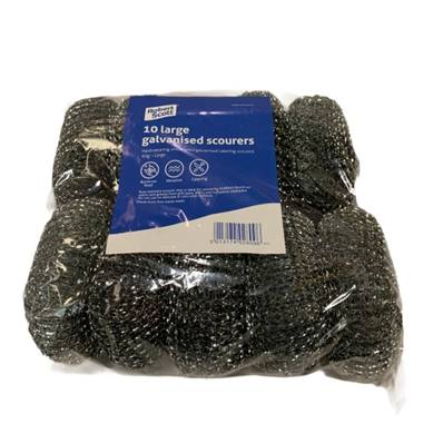 METAL SCOURING PADS 10S