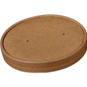 6/8/12/16OZ KRAFT PAPER LID X 500