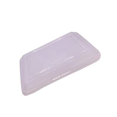 H-PACK 28oz RECTANGULAR CLEAR LID X 300