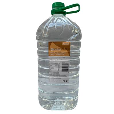 DISTIILLED CLEAR MALT VINEGAR 5LITRE