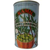 GREEN OLIVES PITTED 5KG