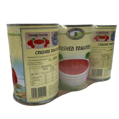 NICOROSSI CRUSHED TOMATOES 3 X 4KG