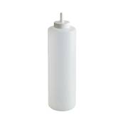 Table Craft Squeeze Bottle 24oz Clear Wide Mouth