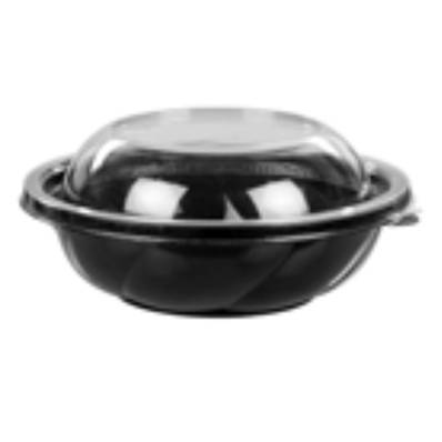 650CC PREMIUM BLACK SALAD BOWL X 300