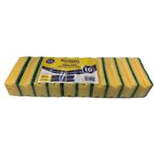 SPONGE SCOURING PADS 10S