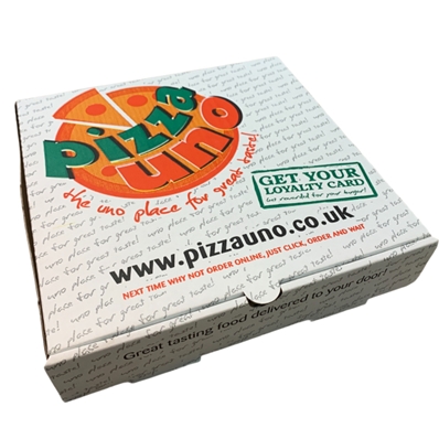 PIZZA UNO BOX 12 INCH 2017
