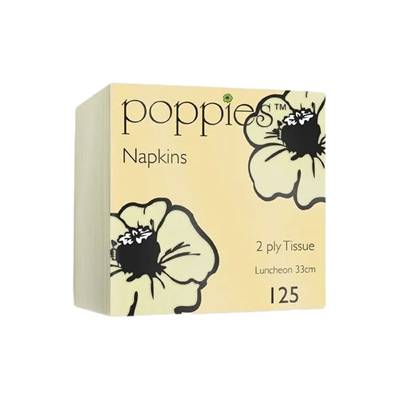 CHAMPAGNE NAPKINS 8FOLD 40CM X 2PLY