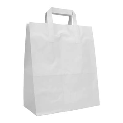 SOS MEDIUM WHITE BAG X 250